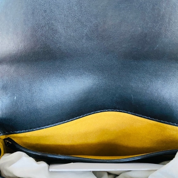 Stella McCartney Black Velvet Crossbody/Clutch! - Picture 4 of 6